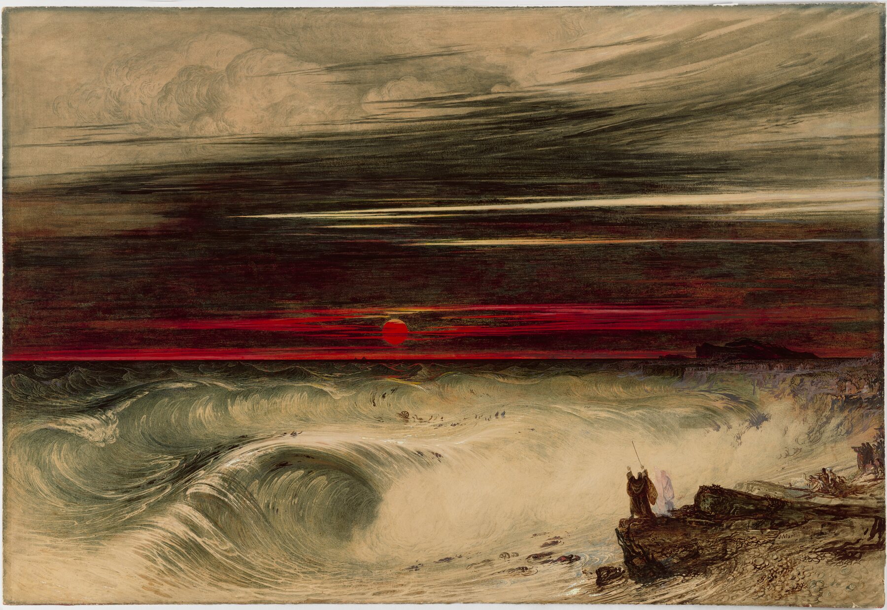 The Destruction of Pharaoh’s Host by John Martin
